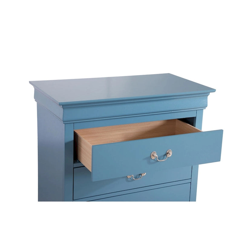 5-Drawer Chest of Drawers, 33L x 18W x 48H