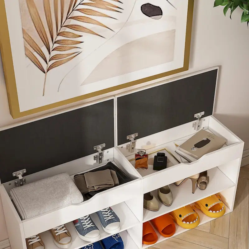 Shoe Bench Storage Bench Shoe Rack Bench Shoe Shelf Storage Cabinet