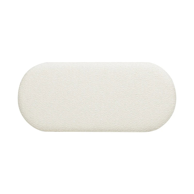 Fabric Upholstered Accent Entryway Bench