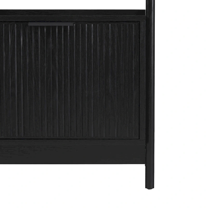 22-Inch Narrow Bookshelf with Drawer
