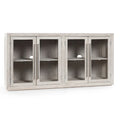 Four-Door Sideboard in Whitewash Finish
