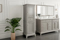 Eviva Elite Stamford 24 Gray Freestanding Linen Cabinet